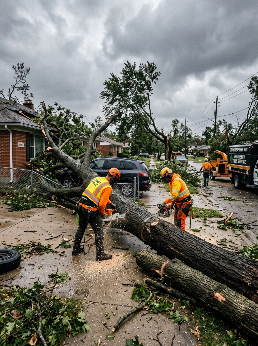 Emergency Tree Service — Storm damage or a fallen tree? We answer 24/7.