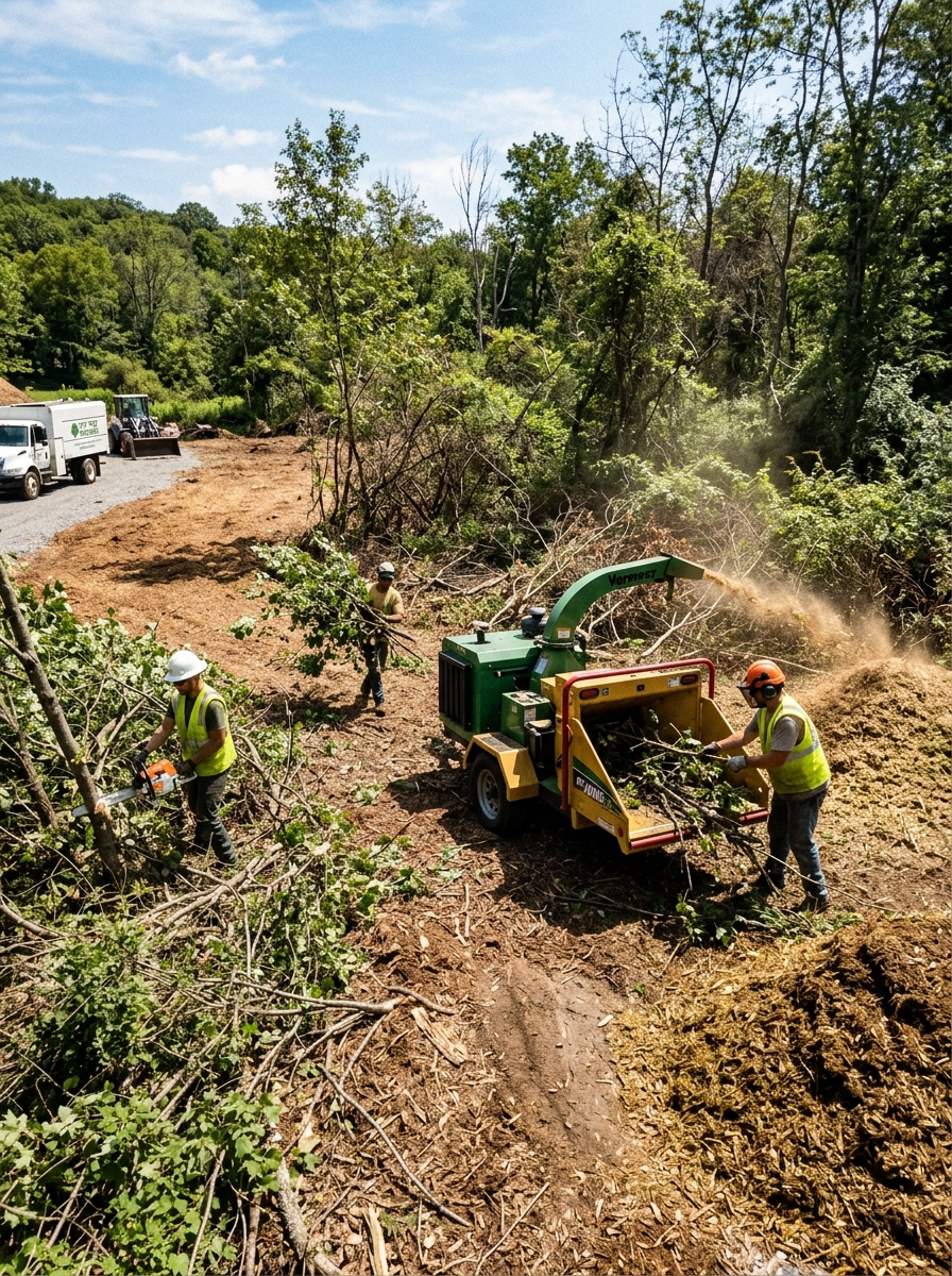 Land & Lot Clearing — Clear overgrown lots, acreage, and build sites.