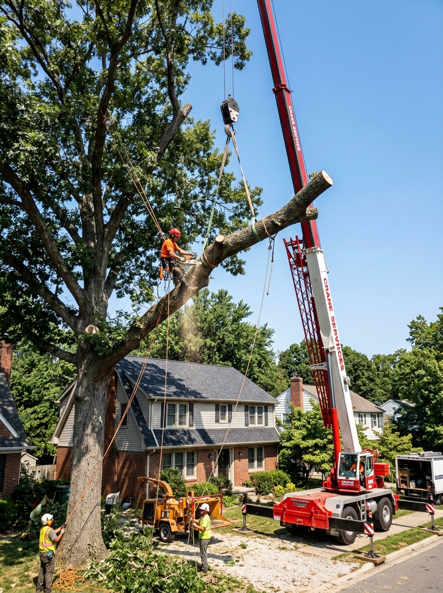 Tree Removal — Safe removal of unwanted, damaged, or declining trees.